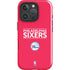 NBA Philadelphia 76ers Standard - Red iPhone 16 Pro Impact Case